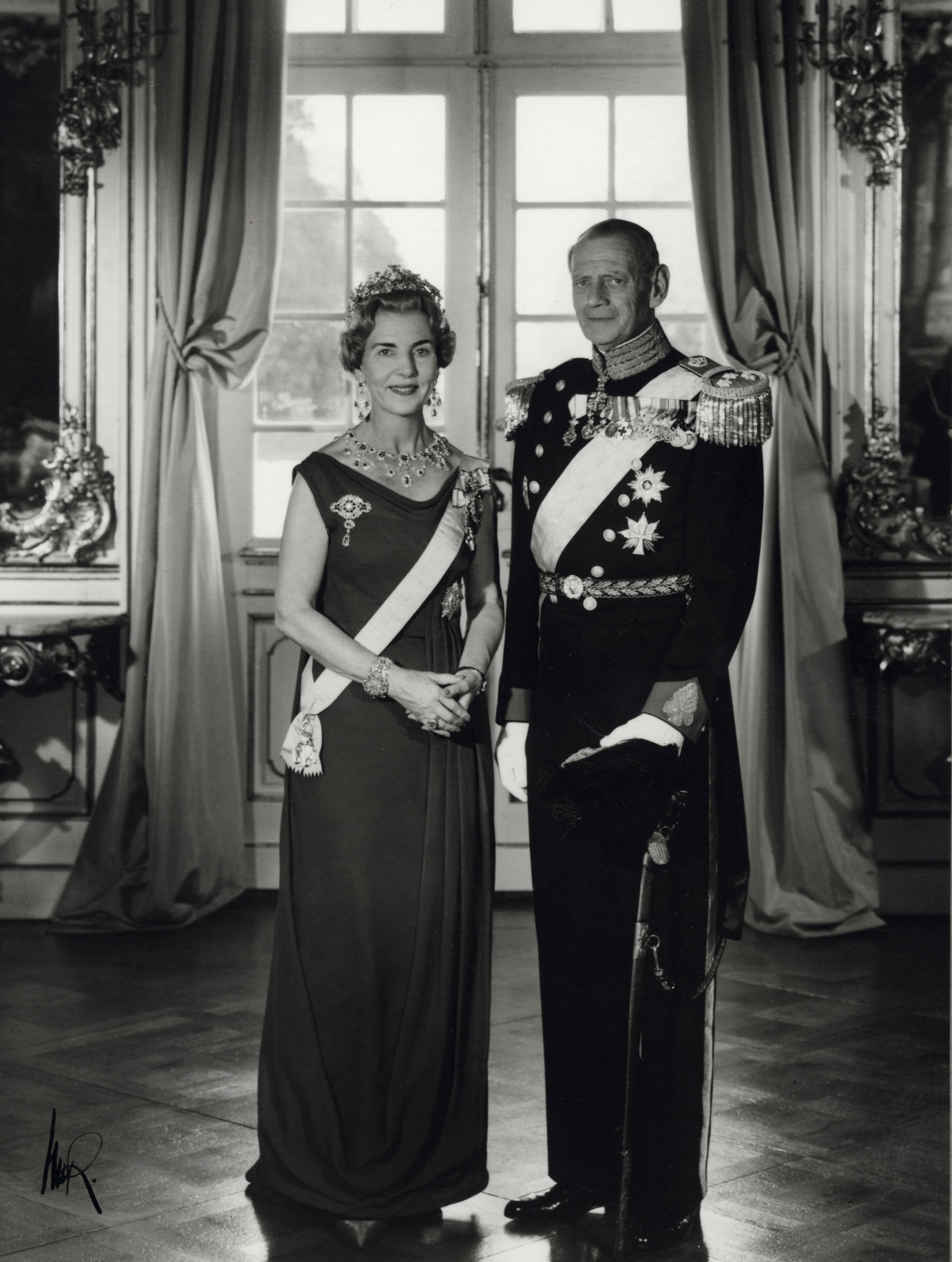 Frederik IX and Queen Ingrid